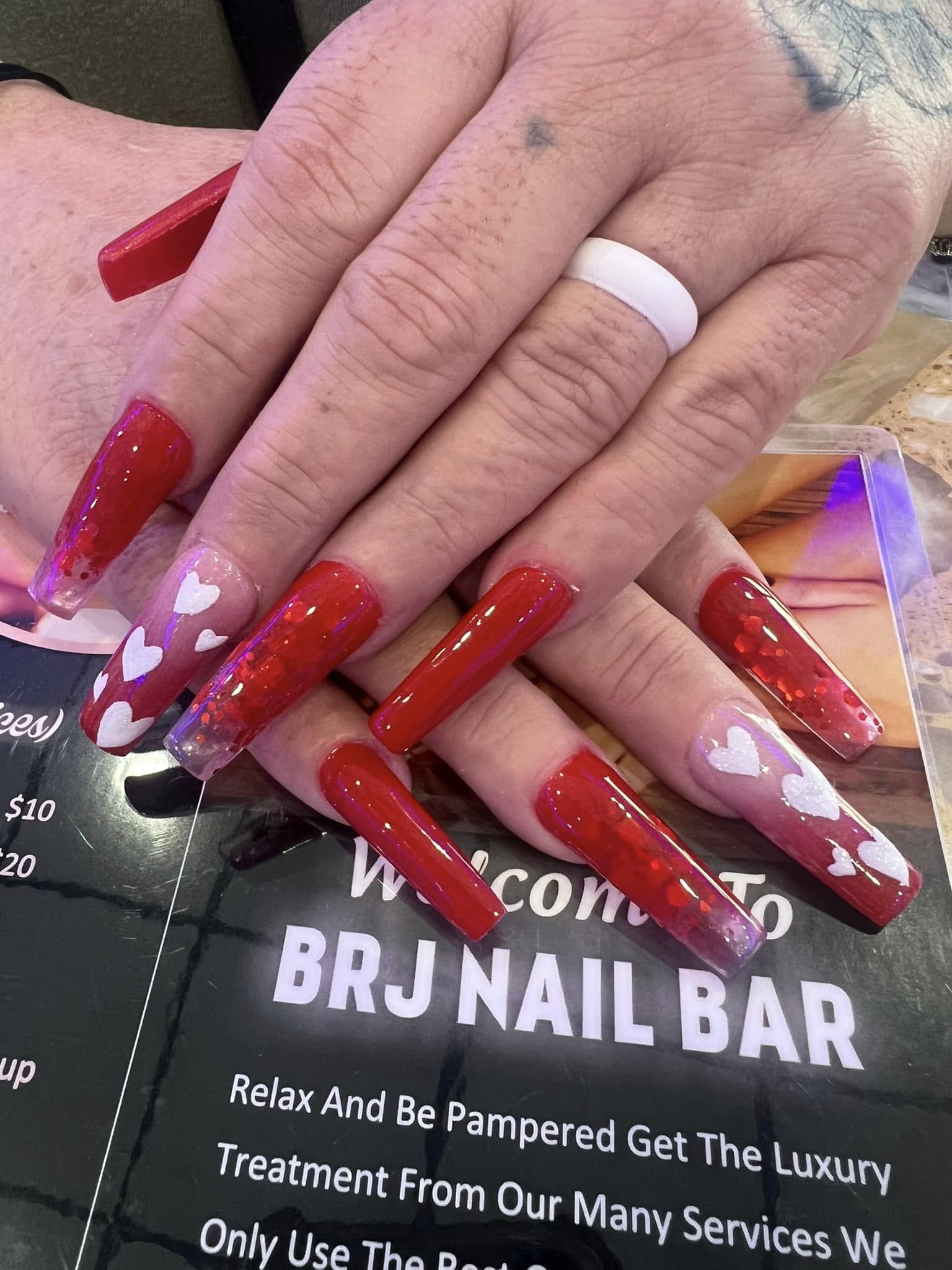Custom nail art creations